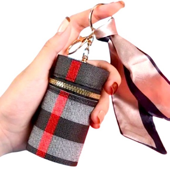 New! Trendy Mini Retro Multifunctional Coin Purse with Scarf - Picture 1 of 1